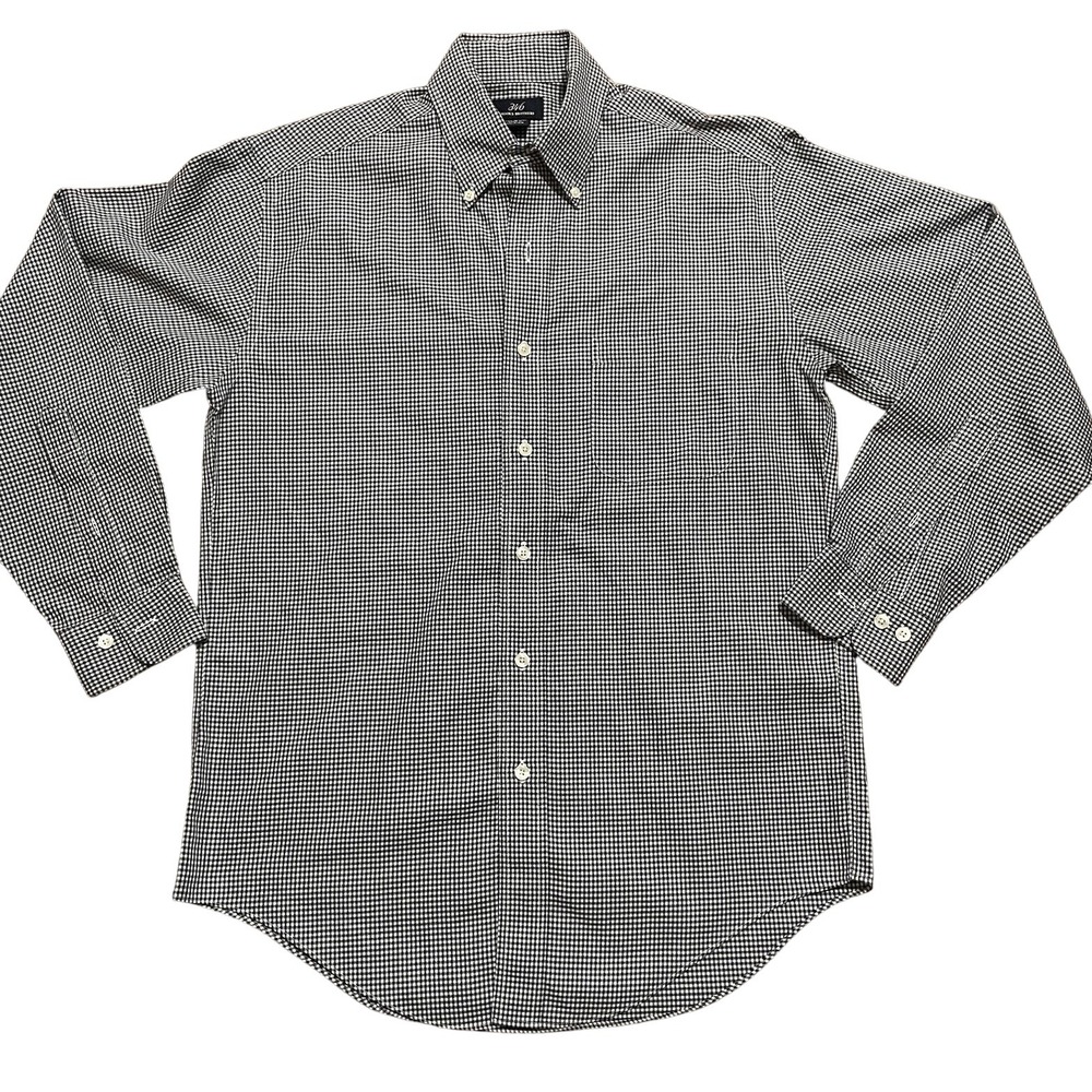 Brooks Brothers 346 Men's Button-Down‎ Shirt Non-Iron 100% Cotton Size Small
